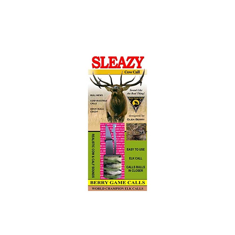 Sleazy Cow Call ~ Elk Hunting Locator Bugling NEW