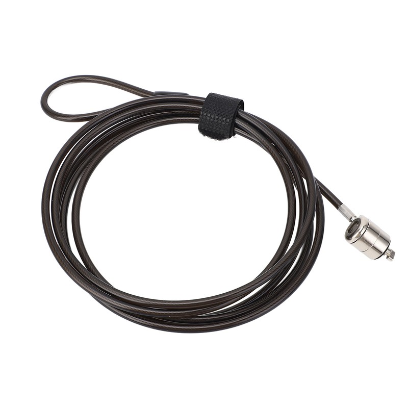 Laptop Cable Lock with 2 Keys Adjustable Length Flexibility Theft