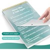 GOLDPEI To Do List Notepad - Daily Planner Notepad Undated