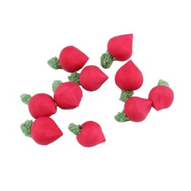Dollhouse Shop Miniature Garden Food Vegetable Radish 1:12 Dollhouse Vegetables Plastic