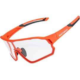 ROCKBROS Photochromic Cycling Sunglasses for Men Women Bike Glasses UV 400 Protection Driving Running Fishing Sunglasses