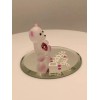 Glass Baron Bear Glass Figurine Daddy's Girl Handcrafted Father's Day