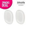 2 Packs Silicone Makeup Sponge -Pro Quality Gel Puff Sponge