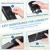 AQQA 500W Aquarium Heater for 53-80 Gallon, Dual Quartz Submersible