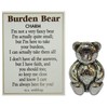 Burden Bear Zinc Pocket Charm w/Story Card by Ganz