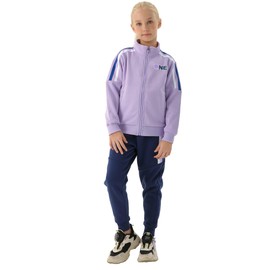 SNLEOPD Girls Tracksuit - 2 Piece Girls Sweatsuit Full Zip Up Jacket & Jogging Set Sweatshirts and Sweatpants Activewear Set