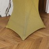 JFDYDM Gold Glitter Cocktail Table Covers - Round Table Cover