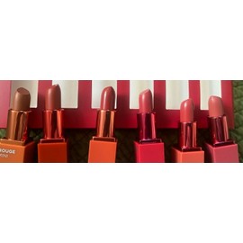 THE FACE SHOP  ROUGE LIPSTICK MINI KIT #01 ALL ABOUT MLBB (MAUVES &BROWNS) NIB