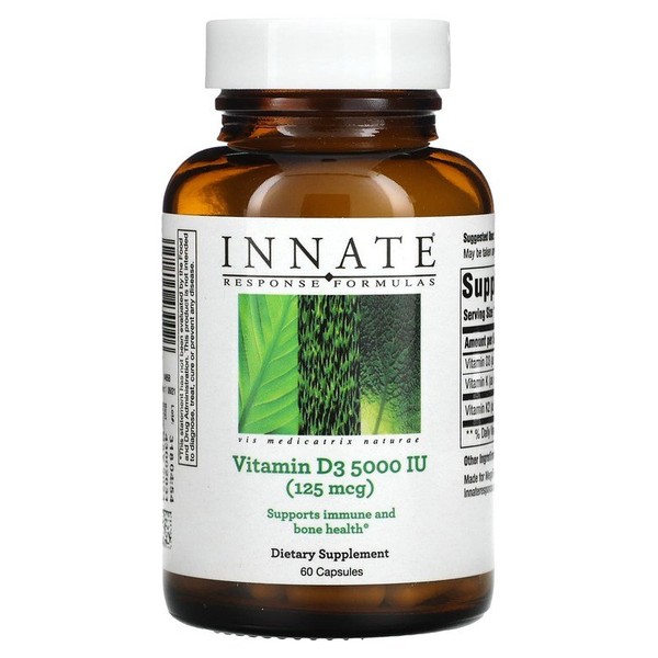 Vitamin D3 5000IU125mcg capsules (60 tablets) / 비타민D3 5000IU125mcg 캡슐