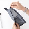 Self Standing Travel Toiletry Pouch 4 Pieces Portable Standing Mesh