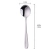 7-Inch Soup Spoons, Baikai Bouillon Spoon,18/10 Stainless Steel Finished Table