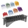 Comb Storage Case, Rectangular Plastic Blade Organizer for 10 Blades,