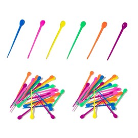 400PCS Plastic Hair Roller Pins – Durable Reusable Brush Roller Pick for Rollers Hair Curling Styling Accessories Multicolour