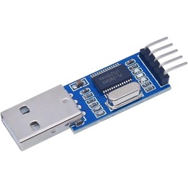 AYMBH USB to RS232 TTL Converter Adapter Module PL2303HX Controller USB TTL/UART Module with 3.3V & 5V Switch Compatible with Windows OS Transparent Cover for Easy Monitoring Reliable Data Transmit