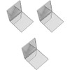 Stephanie Imports Set of 3 Double Sided Magnifying Square Compact