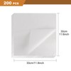 YAYODS 200 PCS White Butcher Paper, 12 x 12 inch