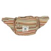 Hemp Fanny Pack,Adjustable Waist and Multiple Pockets,Waist Bag & for