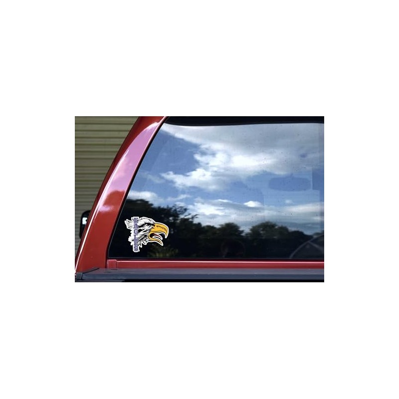 StickerTalk Blue Eagle Head Mascot, 5 inches by 4 inches