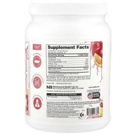 Proteína transparente en polvo, aislado de proteína de suero de leche, ponche de frutas, 1,1 lb (511 g)