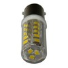 HQRP 2-Pack BA15s Bayonet Base 33 LEDs SMD 2835 LED