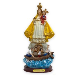 Imagen Estatua Virgen Caridad de Cobre Our Lady of Charity 10" Statue Figure New