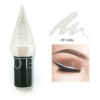 Delineador Liquido Ojos Lookave Glitter Diamante Indeleble Mermaid 04 Mate