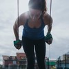 Buddyswim - Pull rope with hand paddles and handles for