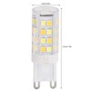 10PCS G9 220V LED Lamp Dimmable Ceramic LED Bulb Replace