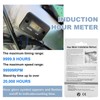 Gasedin 2 PCS Inductive Hour Meter, Waterproof 3V Vehicle Inductive