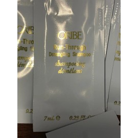 Oribe 12x 0.23oz Oribe Run Through Detangling Shampoo travel size sample on the go