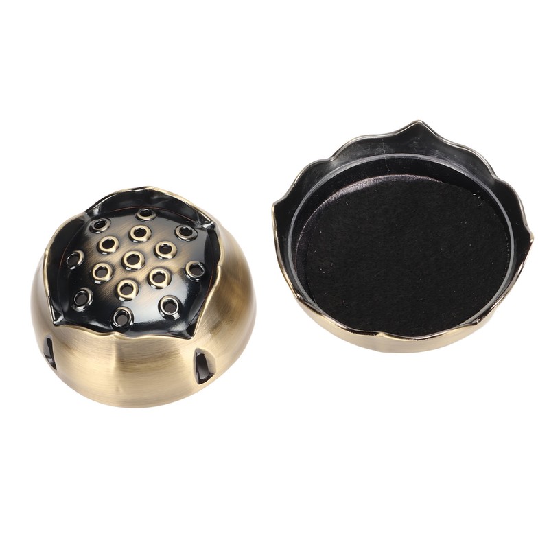 Incense Burner Antique Exquisite Metal Incense Burner Holder for Incense