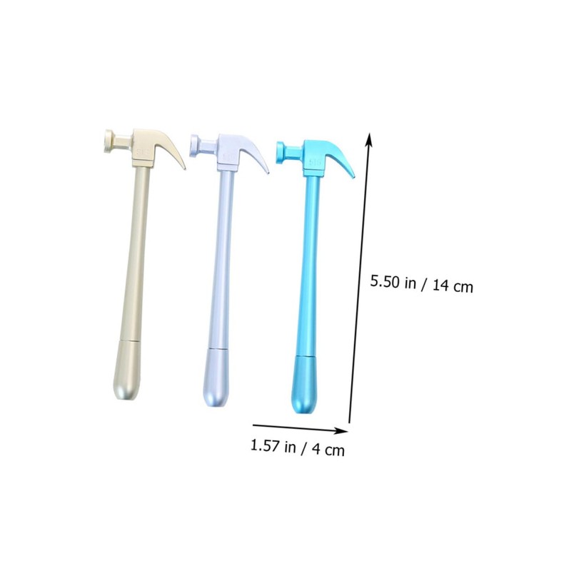 SEWACC 8pcs Hammer Shaped Student Sign Pens Comfortable Grip Smooth
