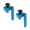 POWERTEC 2-1/4" Fence Flip Stop for Table Saw, Miter Saw,