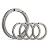 KeyUnity Titanium Side Print Keychain Minimalist Split Key Chain Quick