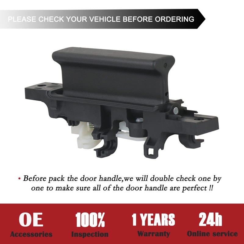 TQPONLY Interior Door Handle Compatible with 2015-2019 Ford Transit T-150