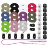 22 Pcs Drawstring Cords Replacement Hoodie String Cording with Metal