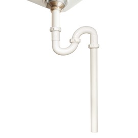 Plumb Pak 700WK S Trap, 1-1/4-Inch or 1-1/2-Inch by 20 1/2-Inch, White