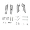 Motorcycle Foot Pegs Complete High Strength Strong Grip Replacement for