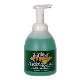 North Woods Ever Green Foam Soap - Green Seal Foam Soap (Pack of 6)