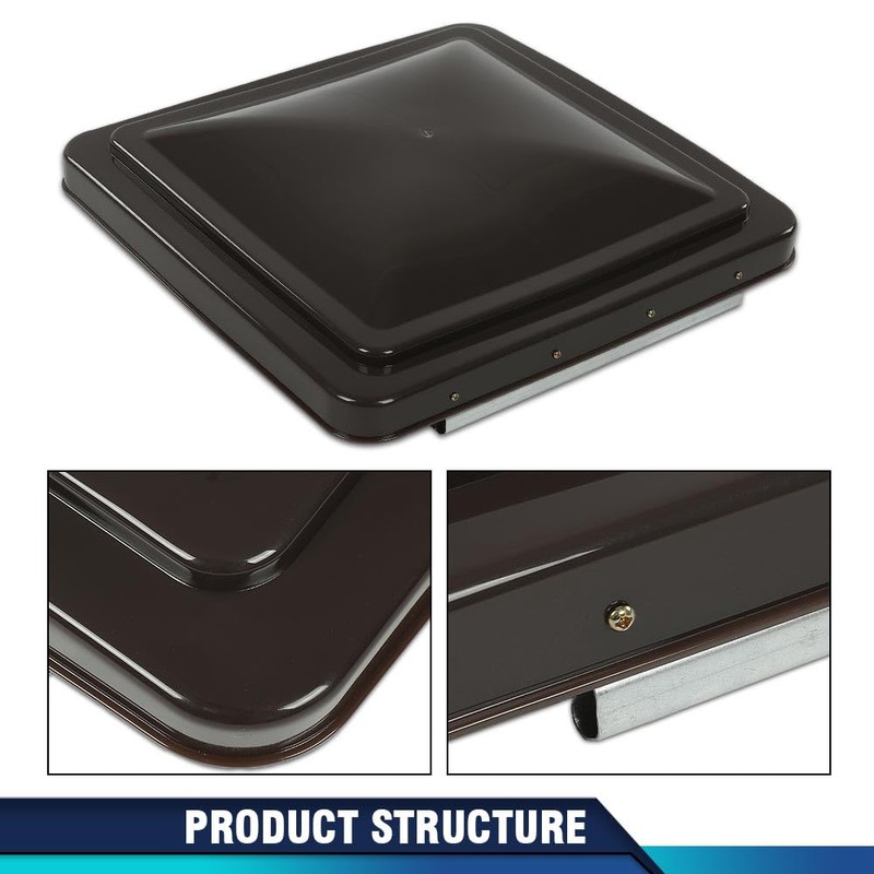 PIT66 New 14" x 14" Replacement Roof Vent Cover Camper