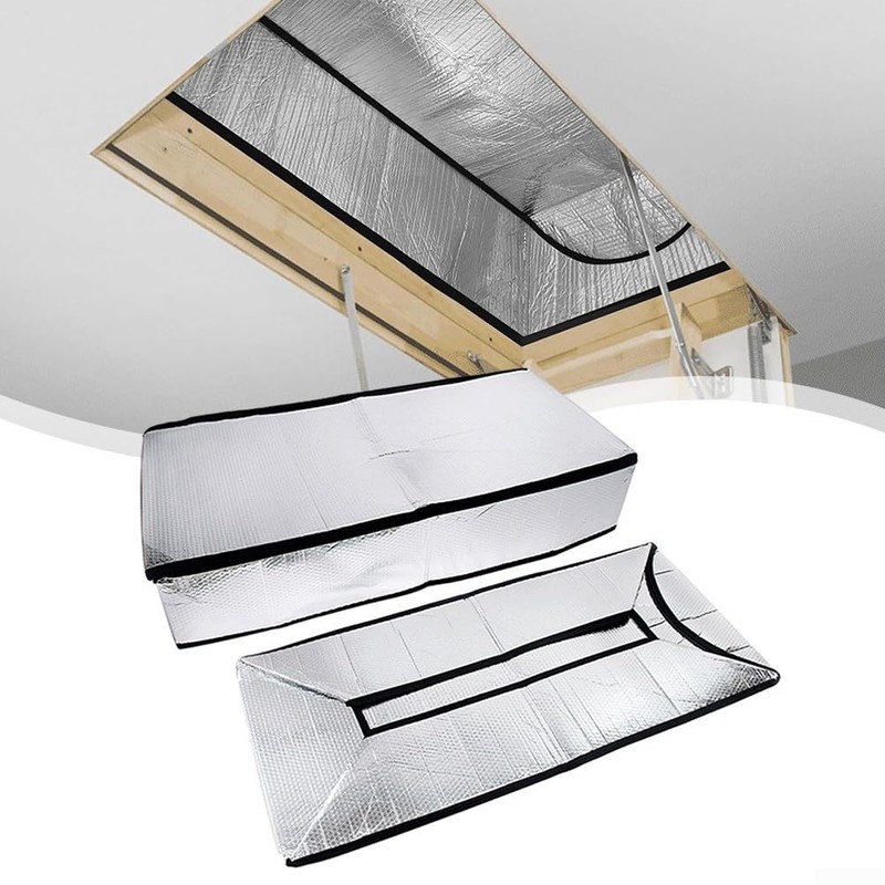 Moisture Resistant Loft Stair Insulation Keeps Your Home Cool in