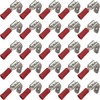 APUK 25 Piggy Back Red 6.3mm Spade Terminals Replacement for