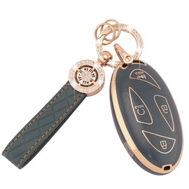 EKALA for Hyundai Ioniq 6 Grandeur GN7 KONA 5-Button Key Fob Case, TPU Material, Blue, Compatible with 2023 2024 Hyundai Ioniq 6 Grandeur GN7 KONA