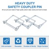 INCREWAY Wire Lock Pin, 8PCS 1/4" Carbon Steel Shaft Locking