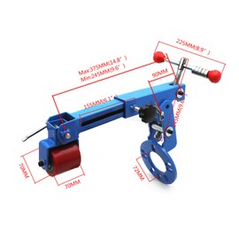 XKMT- Vehicle 14" to 22 3/4" Fender Roll Reforming Extending Tool Wheel Arch Roller Flaring Former Heavy Duty Machinery Parts [P/N: ET-CAR-TIRE006-BLUE]