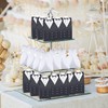 G2PLUS 100PCS Wedding Favor Boxes - 50 Pairs Bride and