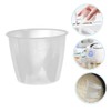 BIUDECO 5pcs Small Plastic Measuring Cups for Rice Scaled Kitchen