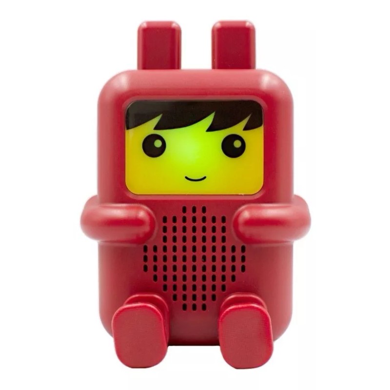 Maíz 3pzs Bocina Bluetooth Fm Recargable Luz Led Infantil Niños
