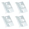 ITROLLE 4PCS Heavy Duty Kitchen Wall Unit Cabinet Plates Universal