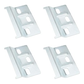 ITROLLE 4PCS Heavy Duty Kitchen Wall Unit Cabinet Plates Universal Cupboard Wall Brackets Unit Concealed Cabinet Hanger for Kitchen Bedroom Dining Room Study